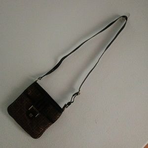 Bronze Liz Claiborne NY Cross Body Bag